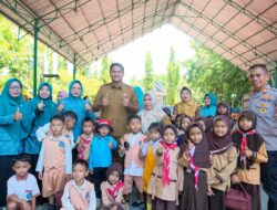 400 Siswa SD dan TK di Bantaeng Ikut Gerakan Gemar Makan Telur Cegah Stunting