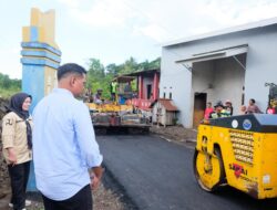 Bupati Bantaeng Tinjau Langsung Pengaspalan Jalan di Onto