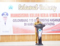 Pemkab Bantaeng Terima 250 Mahasiswa KKN Gelombang 115 Unhas