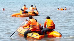 Bersama STIKES Panakukang Pemkab Bantaeng Gelar Simulasi Bencana Transportasi Laut
