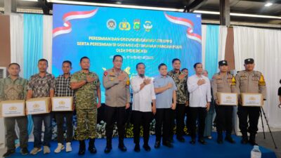 Diresmikan Presiden Prabowo, Bupati Bantaeng Dampingi Gubernur dan Kapolda Sulsel Saksikan Peresmian SPPG Polri