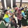 Wabup Bantaeng Dampingi Rombongan Jamaah Calon Haji di Embarkasi