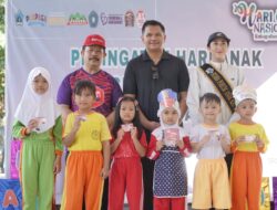 Peringatan Hari Anak Nasional, Bupati Bantaeng Resmikan Children Car Free Day dan Market Day