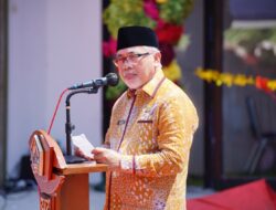 Wabup Bantaeng Hadiri Pembukaan Raker, Peresmian Sekretariat dan Launching Ambulans DPC APDESI