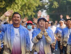 Didampingi Ketua TP. PKK, Bupati Bantaeng Hadiri Jalan Sehat Anti Mager Sulsel